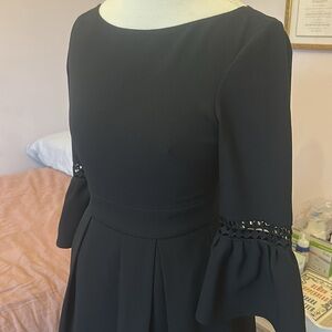 Eliza J black dress, with pockets, size 4 lined
Worn once